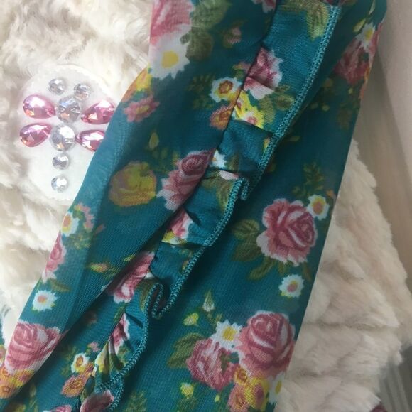 LITTLE LASS Dress And Vest Set Size 4 - Picture 4 of 8